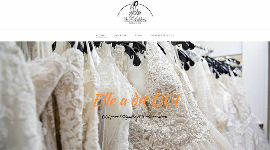 baya wedding location robes de mariee